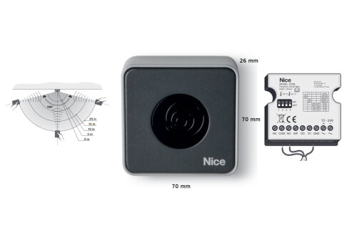 ETWI - rozhraní mezi Nice 433,92 a přístupovým systémem Wiegand